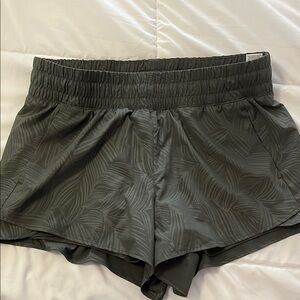 Avia Green Athletic Shorts Lightweight Performance Fit